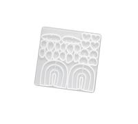 Orecchino flessibile del silicone del commestibile per i monili con le combinazioni multiple di forma per i disegni creativi facile Demold, One Size, come descritto, come descritto