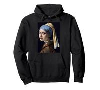 Orecchino Gotico Ragazza Perla Emo Gotico Johannes Vermeer Felpa con Cappuccio