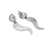 Orecchino in argento firmato, orecchino in argento sterling 925 per le donne, orecchino a perno fatto a mano, orecchino boemo