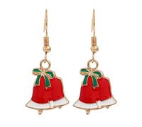 Orecchino Naso Oro Bianco 9k Orecchini per feste creative di Natale Orecchini a cerchio per gioielli da donna (Army Green, One Size)