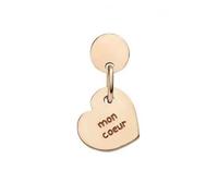 ORECCHINO QUERIOT MON COEUR IN ORO ROSA CON CUORE O18O02COEU O18O02COEU