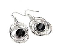 Orecchino rotondo da donna con strass aperto Riempi il cerchio Ciondola l'orecchio Pendente Pendente Decorazione gioielli Conveniente e praticoDisponibili e professionali.