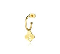 Orecchino SMILE in acciaio, pvd oro con ape S'Agapõ Donna SSM028