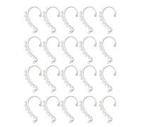 Orecchio Wrap Crawler Hook Orecchini Per Donne Ragazze Rame Piercing Ear Cuffs Semplice Orecchino Unico Crawler Polsino Orecchini Polsino Gioielli Fare Ciondoli Fatti A Mano, Misura unica, come