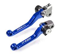 Oredesis Moto Leve Freno per Ya- maha TTR600 TTR 600 1998 1999 2000 2001 2002 Dirt Bike Motocross Moto CNC in Alluminio Maniglia Pieghevole Leva Frizione Freno Accessori per la Modifica del Motociclo