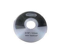 Oregon 24-518-25 - Filo di ricambio per tagliabordi Gator SpeedLoad, diametro 3,0 mm, lunghezza 5,52 m, disco grande - Bianco (confezione da 25)