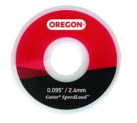 Oregon 24-595-10 Gator SpeedLoad Filo per Decespugliatore, Trasparente/Rosso/Nero, 2.4 mm x 5.5 m, Confezione da 10
