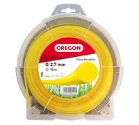 Oregon 69-382-Y Yellow Round Strimmer Line/Wire for Grass Trimmers and Brushcutters, 2.7 mm x 70 m