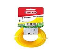 Oregon 69-412-Y - Filo quadrato per decespugliatori e decespugliatori, 2,4 mm x 15 m, colore: Giallo