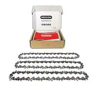 Oregon 90PX052E Confezione da 3 Catene per Motosega Telescopica 3/8" LP da 33 Maglie di Trasmissione, 1.3mm, per Barre da 20 cm, Compatibili con Bosch, Black & Decker, Ryobi ed altre marche