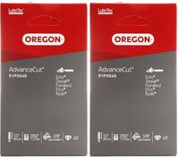 Oregon AdvanceCut Catena per Motosega con Asta di Prolunga, Passo 3/8", Calibro 1,3 mm, 40 Maglie di Trasmissione per Barra da 25 cm. Compatibile con Tutte le Marche, Incluse Einhell e Molte Altre