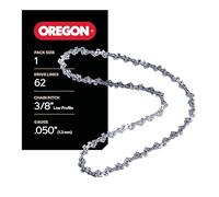 Oregon AdvanceCut S62 Catena per motosega per barra da 45,7 cm, 62 maglie di trasmissione, catena a basso contraccolpo, adatta a Husqvarna, Echo, Poulan, Craftsman, Echo e altri