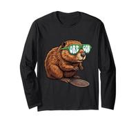 Oregon Beaver con Occhiali da Sole Northwest Maglia a Manica