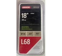 OREGON Catena per motosega L68 per barra da 45,7 cm, 68 maglie, adatta a diversi modelli Stihl