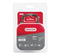 Oregon Catena per motosega S33 AdvanceCut da 20,3 cm, adatta per Chicago, Earthwise, Greenworks, Sun Joe, 20,3 cm, grigio