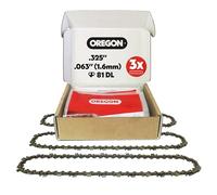 Oregon Catena per sega V81X3, confezione da 3 scalpelli complete, grigio
