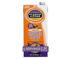 Oregon Chai Concentrate, Sugar Free Chai Tea Latte, 32 Fluid Ounce