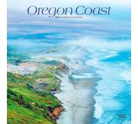 Oregon Coast 2027 12 X 24 Inch (Hanging) Monthly Square Wall Calendar Plastic-Free