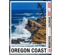 Oregon Coast Calendar 2027 - 2028: 24 Month Organizer with Monthly Planner Pages, US Holidays, Appointments and Goal Tracking from 2027 to 2028