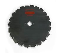Oregon Disco per Decespugliatore con Foro Centrale da 20 mm, Adatto a Tagliare Vegetazione Spessa e Legnosa, Professionale e Resistente, Lama di Tipo EIA per Tagliaerba da 30 cc e oltre, 225 mm