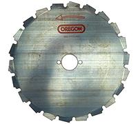 Oregon Disco per Decespugliatore con Foro Centrale da 25,4 mm, Adatto a Tagliare Vegetazione Spessa e Legnosa, Professionale e Resistente, Lama di Tipo EIA per Tagliaerba da 30 cc e oltre, 200 mm