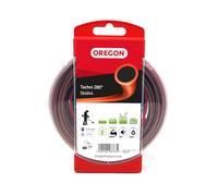 Oregon 545822 - Techni linea trimmer resistente al calore 280 per oltre cresciuto erba ed erbacce, spool Marrone