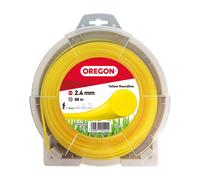 Oregon Filo da Taglio Tondo Giallo per Decespugliatori e Tagliaerba, in Nylon Pr