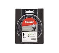 Oregon Filo per Decespugliatore a Forma di Stella con 5 Bordi Taglienti, in Nylon Professionale Arricchito con Particelle di Alluminio, 2,4 mm - 15 m, Nylium ( 110985E)