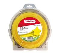 Oregon Filo per Decespugliatore a Forma di Stella con 5 Bordi Taglienti in Nylon Professionale, per una Finitura Pulita, Adatto a Tutti i Decespugliatori Standard, 3 mm - 71 m, Giallo ( 69-460-Y)