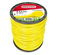 (TG. 2.4mm x 264m) OREGON 69-365-Y Filo Rotondo Giallo decespugliatori 2,4 mm x