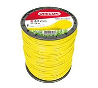 Oregon Filo da Taglio Tondo Giallo per Decespugliatori e Tagliaerba, in Nylon Professionale, Adatto alla Maggior Parte dei Decespugliatori, 4,0 mm x 95 m (69-388-Y)