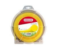 Oregon Filo da Taglio Tondo Giallo per Decespugliatori e Tagliaerba, in Nylon Professionale, Adatto alla Maggior Parte dei Decespugliatori, 2,4 mm x 88 m (69-364-Y)