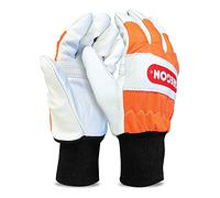 Oregon Guanti Protettivi Multiuso per la Mano Sinistra, Realizzati in Pelle Liscia, Adatti per l'utilizzo con Motosega - Extra Large (taglia 11)