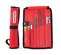 Oregon Kit di Affilatura Universale per Motosega - Include Lime Tonde da 5/32" (4 millimetri), 3/16" (4,8 mm) e 7/32" (5,5 mm), Lima Piatta, Impugnatura, Guida per l'Affilatura e Astuccio