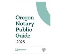 Oregon Notary Public Guide: 2025