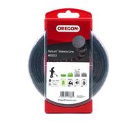 Oregon Nylium Silencio Filo da Taglio Rotondo per Decespugliatore, Tosaerba e Tagliabordi in Nylon Robusto e Flessibile, Adatto alla maggior parte delle marche, 2,4 mm x 15 m