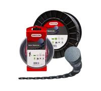 Oregon Nylium Silencio Filo da Taglio Rotondo per Decespugliatore, Tosaerba e Tagliabordi in Nylon Robusto e Flessibile, Adatto alla maggior parte delle marche, 2,0 mm x 126 m