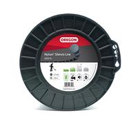 Oregon Nylium Silencio Filo da Taglio Rotondo per Decespugliatore, Tosaerba e Tagliabordi in Nylon Robusto e Flessibile, Adatto alla maggior parte delle marche, 2,7 mm x 140 m