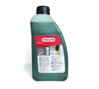 Oregon Olio Motore 2 Tempi, Lubrificante Minerale Automiscelante Semisintetico a Combustione Pulita e Basso Contenuto di Ceneri, Protegge il Motore e Massimizza le Prestazioni, 2 T, 1 Litro, Verde