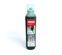 Oregon Olio Motore 2 Tempi, Lubrificante Minerale Automiscelante Semisintetico a Combustione Pulita e Basso Contenuto di Ceneri, Protegge il Motore e Massimizza le Prestazioni, 2 T, 100 ml, Verde