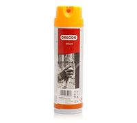 Oregon Vernice Spray per Marcatura Forestale Non Permanente, Asciugatura Rapida, Dura fino a 2 anni, 500 ml - Arancione Fluorescente