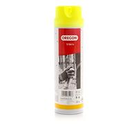 Oregon Vernice Spray per Marcatura Forestale Non Permanente, Asciugatura Rapida, Dura fino a 2 anni, 500 ml - Giallo Fluorescente