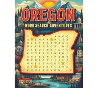 Oregon Word Search Puzzle Book for Adults: Large Print Brain Games for Travel, Seniors & Relaxation: 100 Oregon-Themed Puzzles with Fun Facts, Trivia ... | Great for Road Trips & rain Boosting Fun