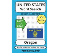 Oregon Word Search Puzzle Book: Historic cities and towns in the Beaver State 6 x 9 inches 45+ fascinating puzzles