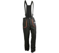 Oregon Yukon Pantaloni con Pettorina e Bretelle Protettivi, Indossabili durante l'utilizzo della Motosega, Taglia S - Protezione di tipo A