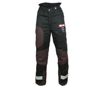 Oregon Yukon Pantaloni Protettivi per Motosega, Protezione di Tipo A, Classe 1 (20 m / s), Colore Nero, Taglia XXL (EU 58-60)
