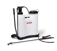 Oregon Zaino Spruzzatore a Pressione per Diserbante da Giardino, con Lancia Idropulitrice e 4 Ugelli Spray Regolabili, 16 litri