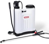 Oregon Zaino Spruzzatore a Pressione per Diserbante da Giardino, con Lancia Idropulitrice e 4 Ugelli Spray Regolabili, 20 litri