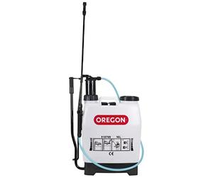 Oregon Zaino Spruzzatore a Pressione per Diserbante da Giardino, con Lancia Idropulitrice e 2 Ugelli Spray Regolabili, 16 litri