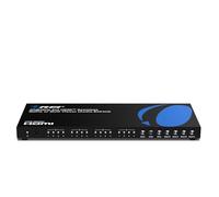 OREI 4 x 4 HDMI Matrix Switch con Quad Multi-Viewer - Switch HDMI senza cuciture 4K @30Hz, display Pip Multi-Screen, Audio Out, IR Remote & RS-232 Control